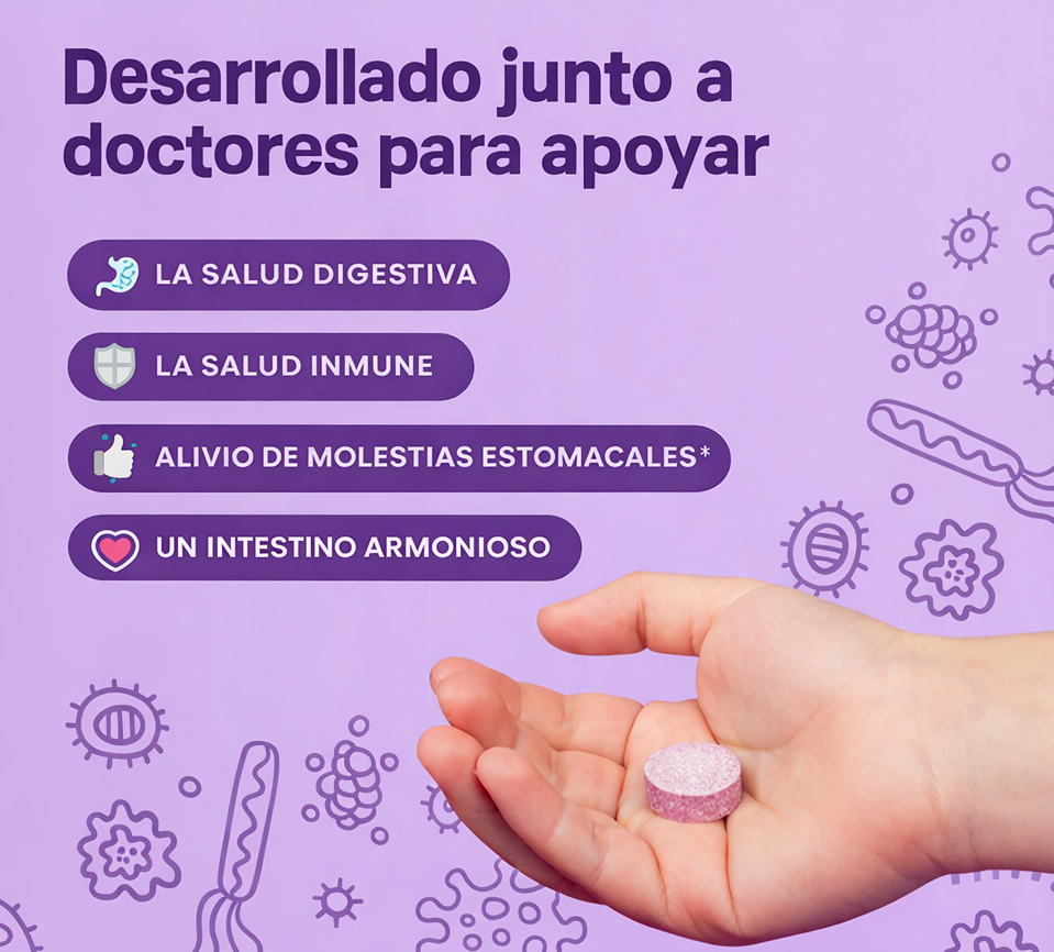 BIONIÑOS — Probiótico Masticable Infantil
