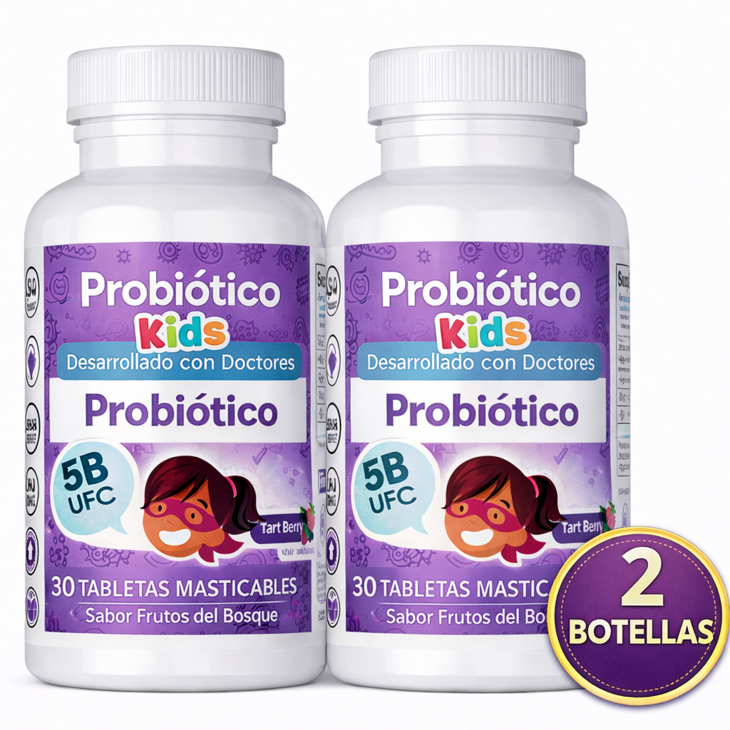 BIONIÑOS — Probiótico Masticable Infantil
