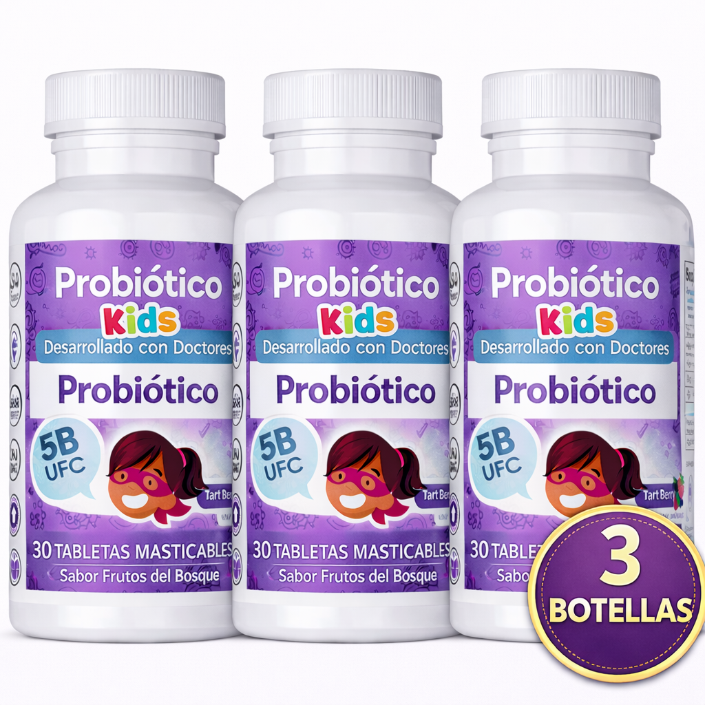 BIONIÑOS — Probiótico Masticable Infantil