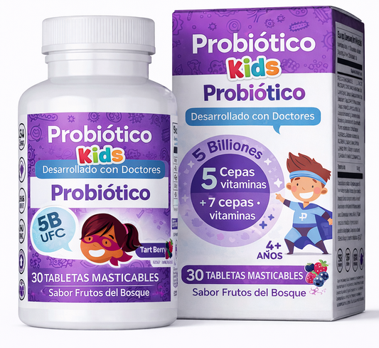 BIONIÑOS — Probiótico Masticable Infantil